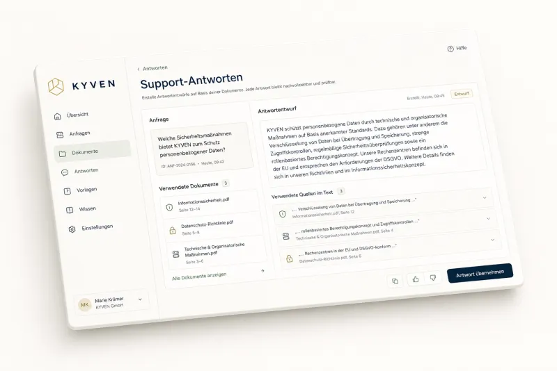Support-Antworten